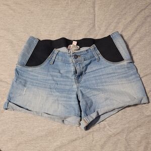 Maternity Jean Shorts